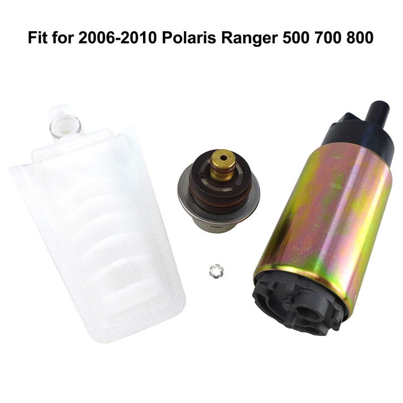 TIKSCIENCE Fuel Pump for Polaris Ranger 500 700 800 2006-2010 W/Regulator 43PSI and Strainer - Image 3